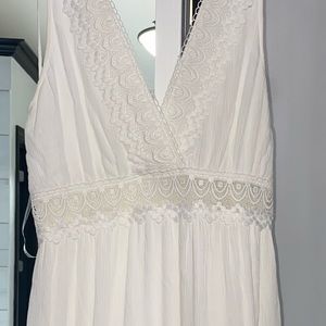 BEAUTIFUL OFF WHITE DRESS